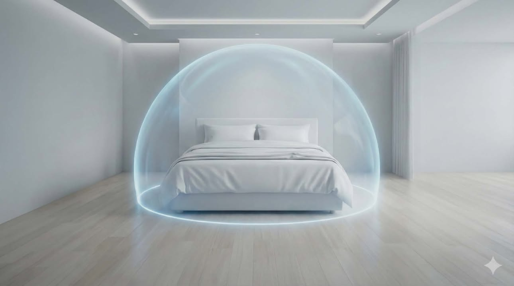 Clean Bedroom Background